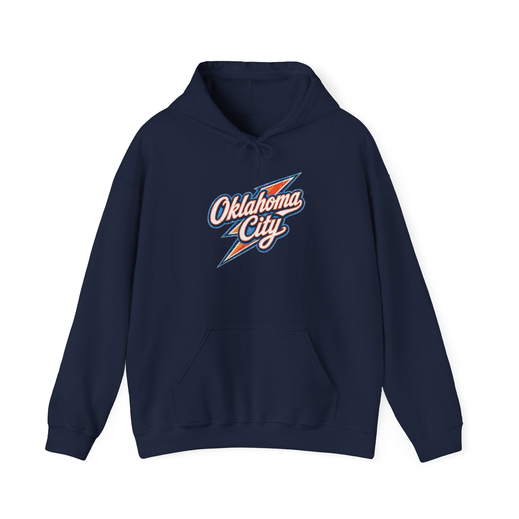 Oklahoma City Script Hoodie — Retro City Script Pullover