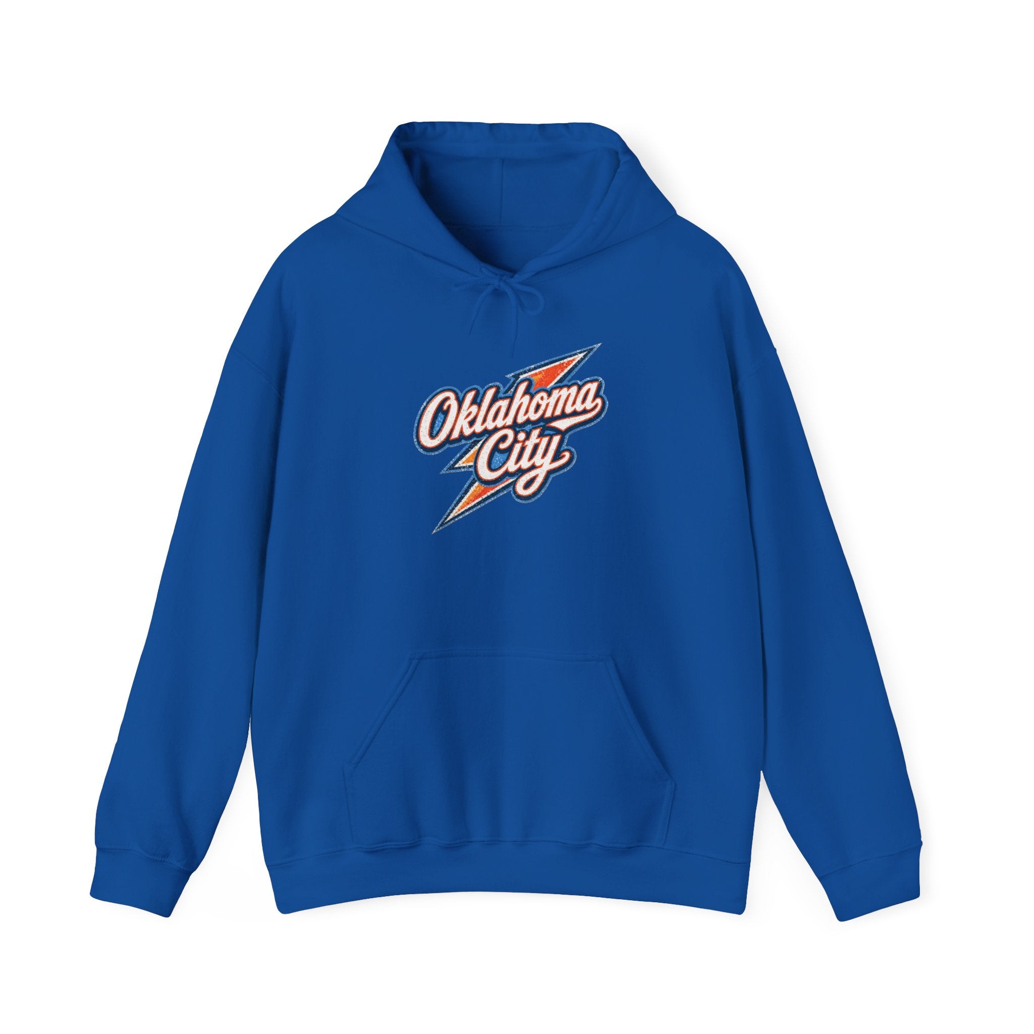 Oklahoma City Script Hoodie — Retro City Script Pullover