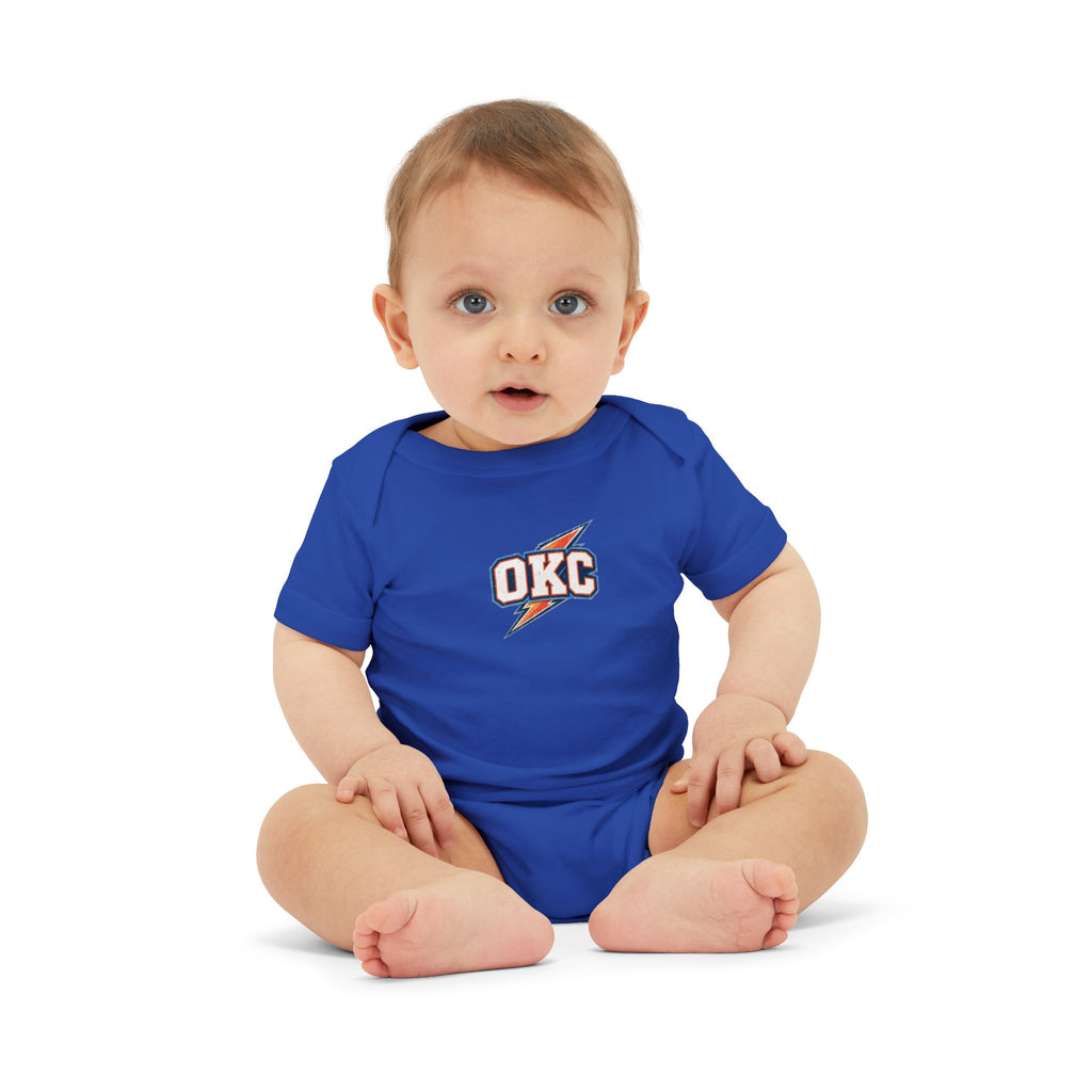 Baby OKC Onesie Infant Jersey One-Piece