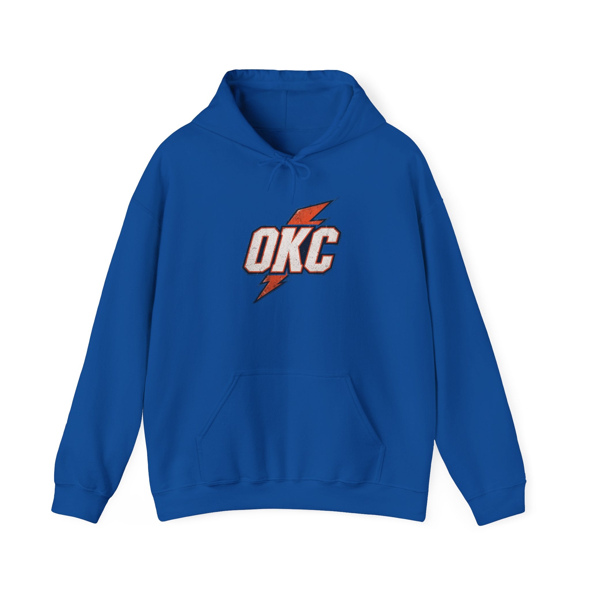 OKC Thunder Hoodie — Oklahoma City Basketball Logo Sweatshirt