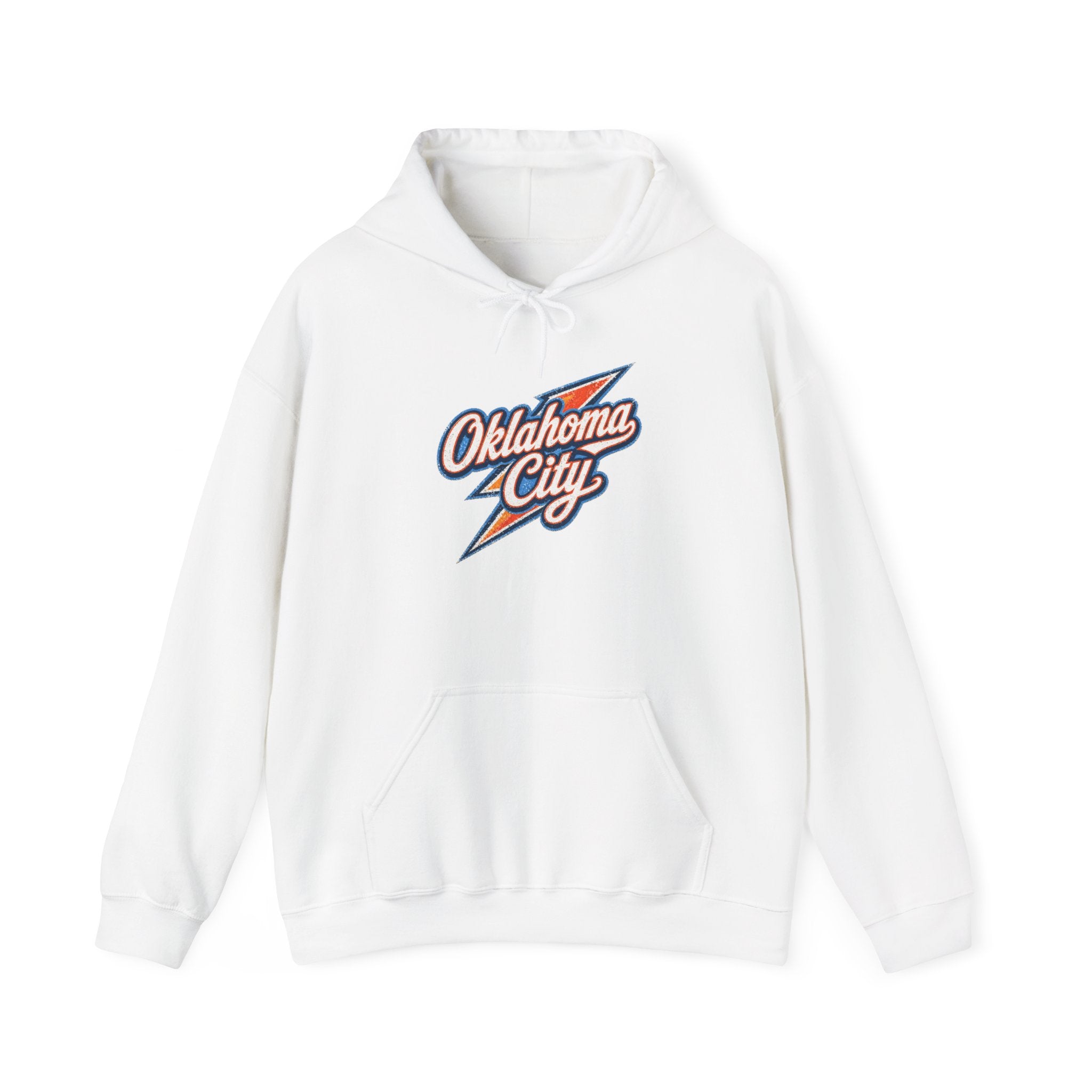 Oklahoma City Script Hoodie — Retro City Script Pullover