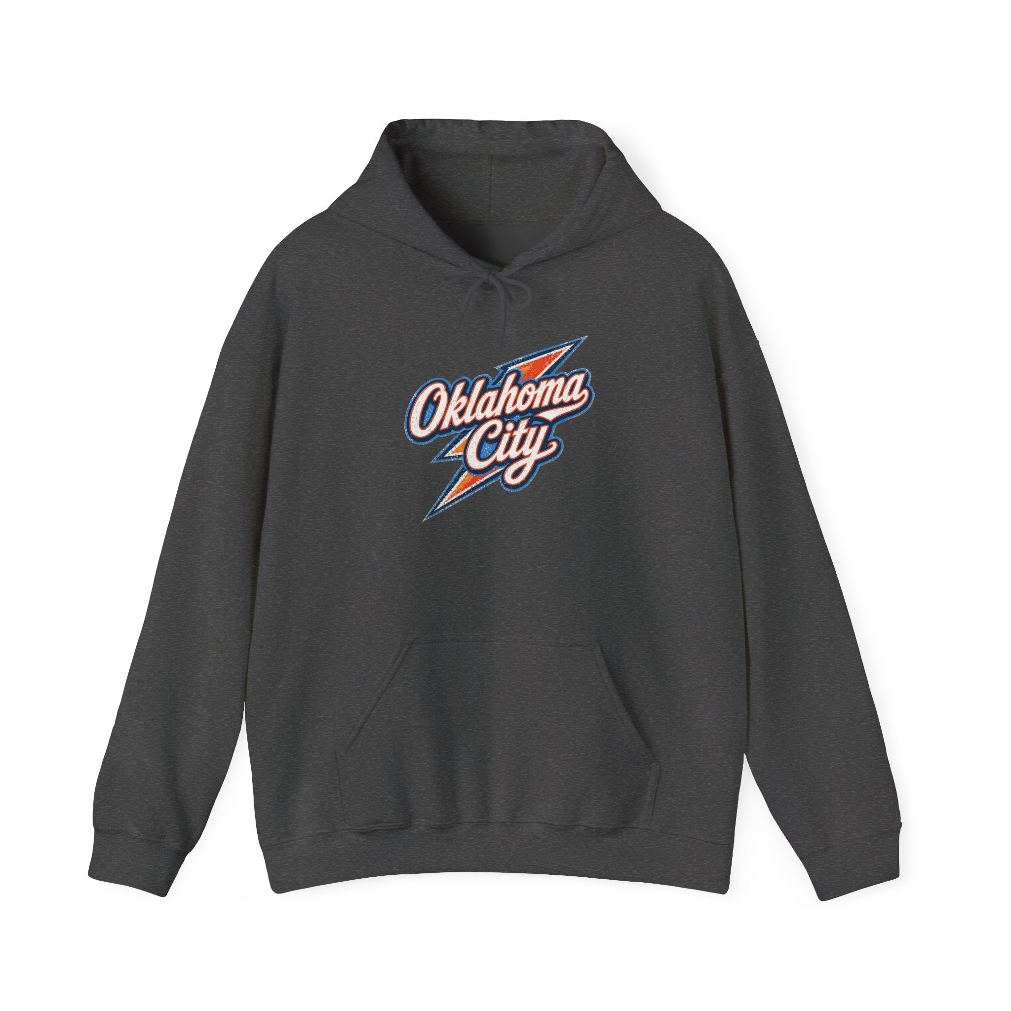 Oklahoma City Script Hoodie — Retro City Script Pullover