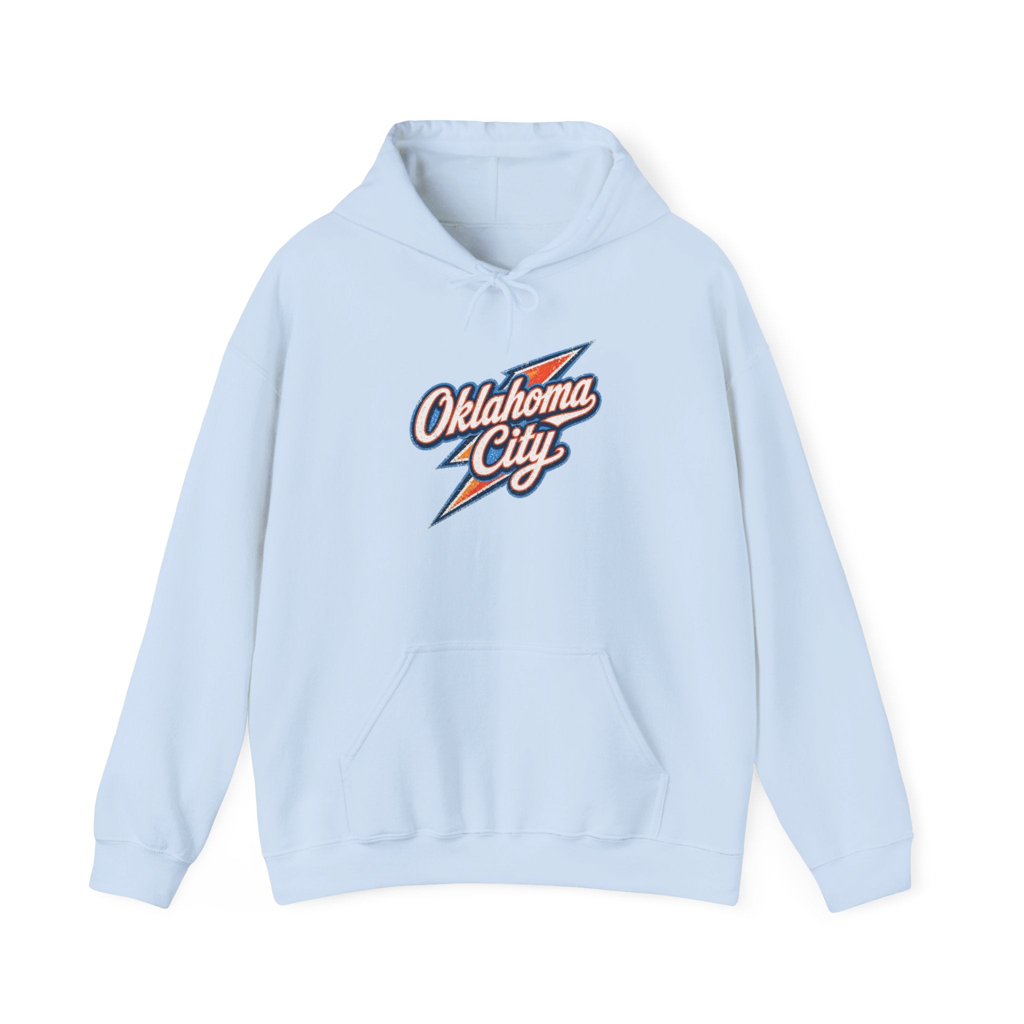 Oklahoma City Script Hoodie — Retro City Script Pullover