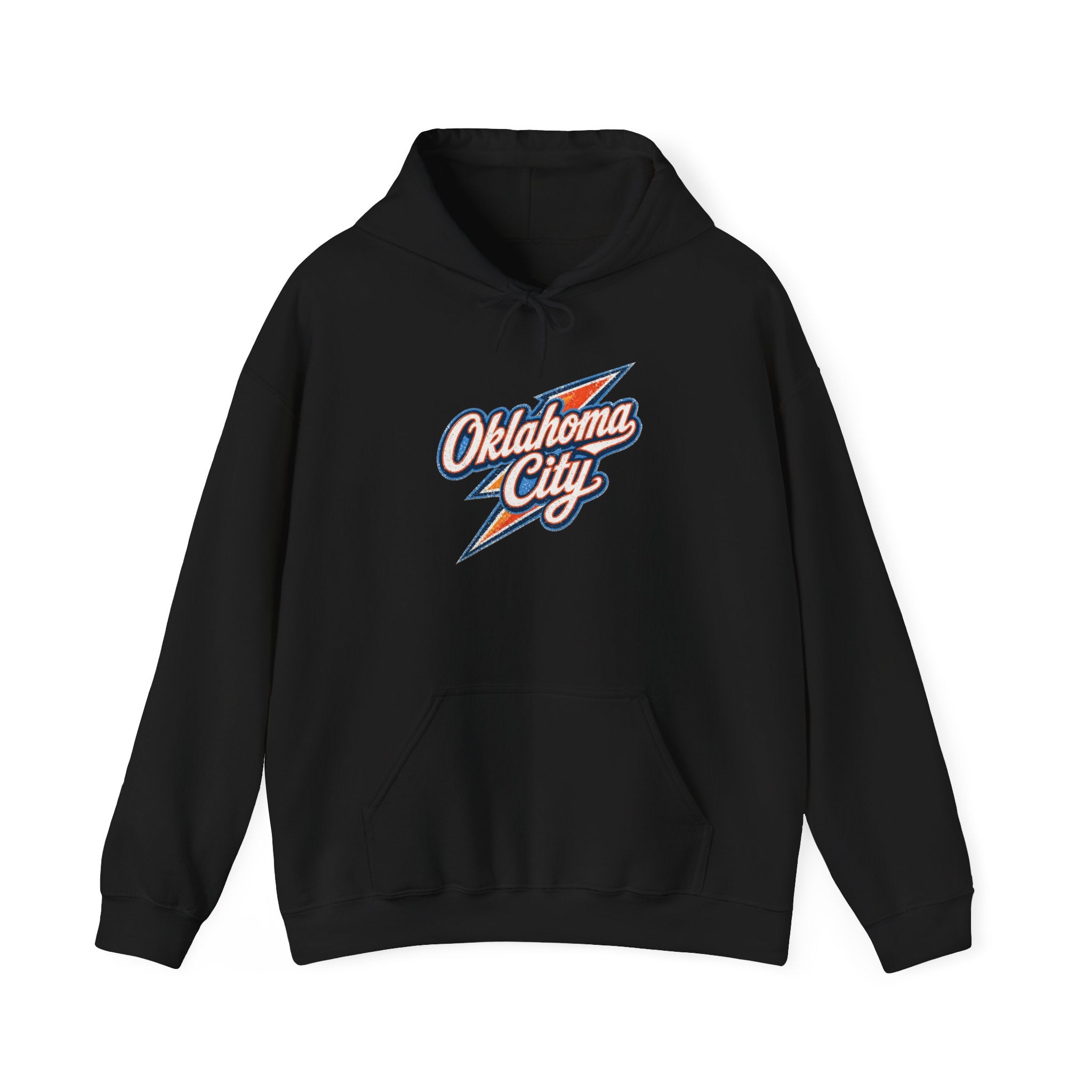 Oklahoma City Script Hoodie — Retro City Script Pullover
