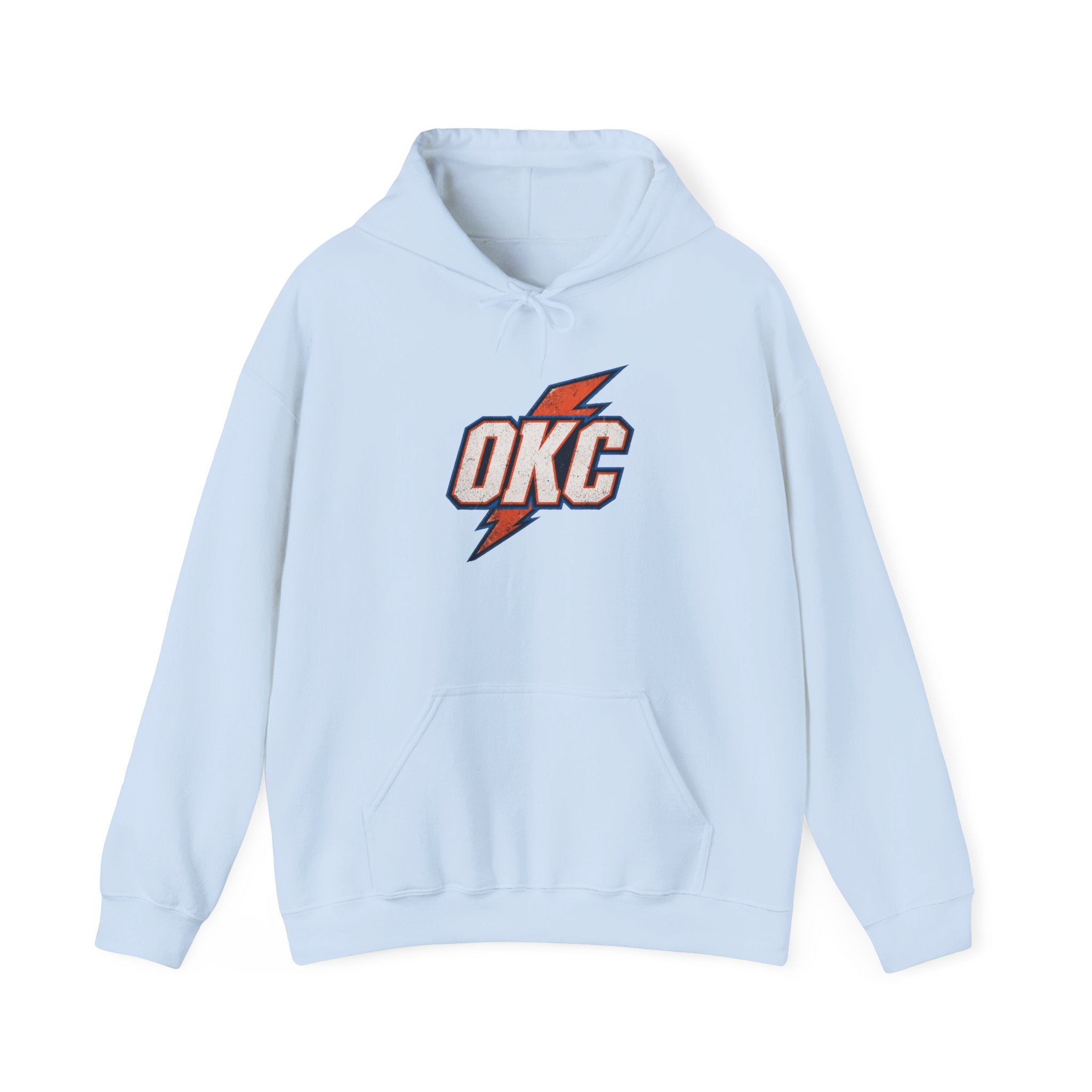 OKC Thunder Hoodie — Oklahoma City Basketball Logo Sweatshirt
