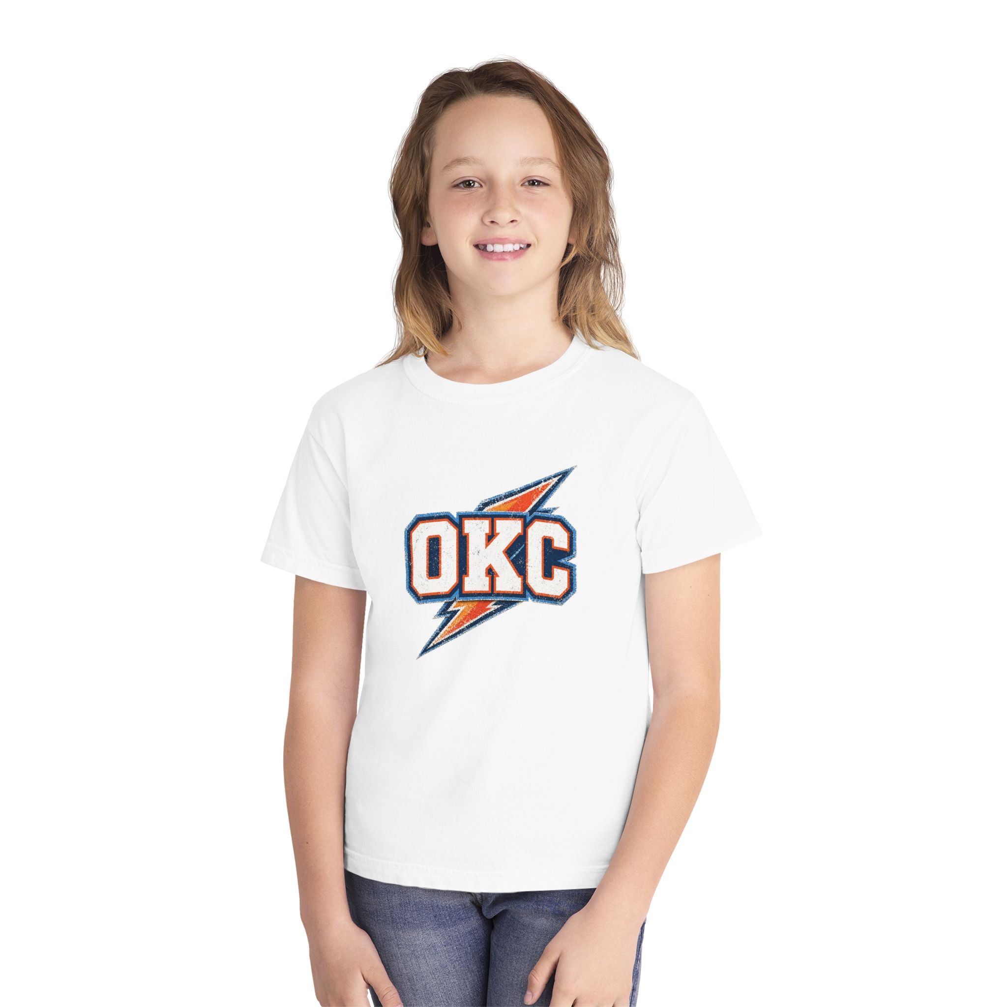 OKC Kids Thunder Spirit Youth Tee